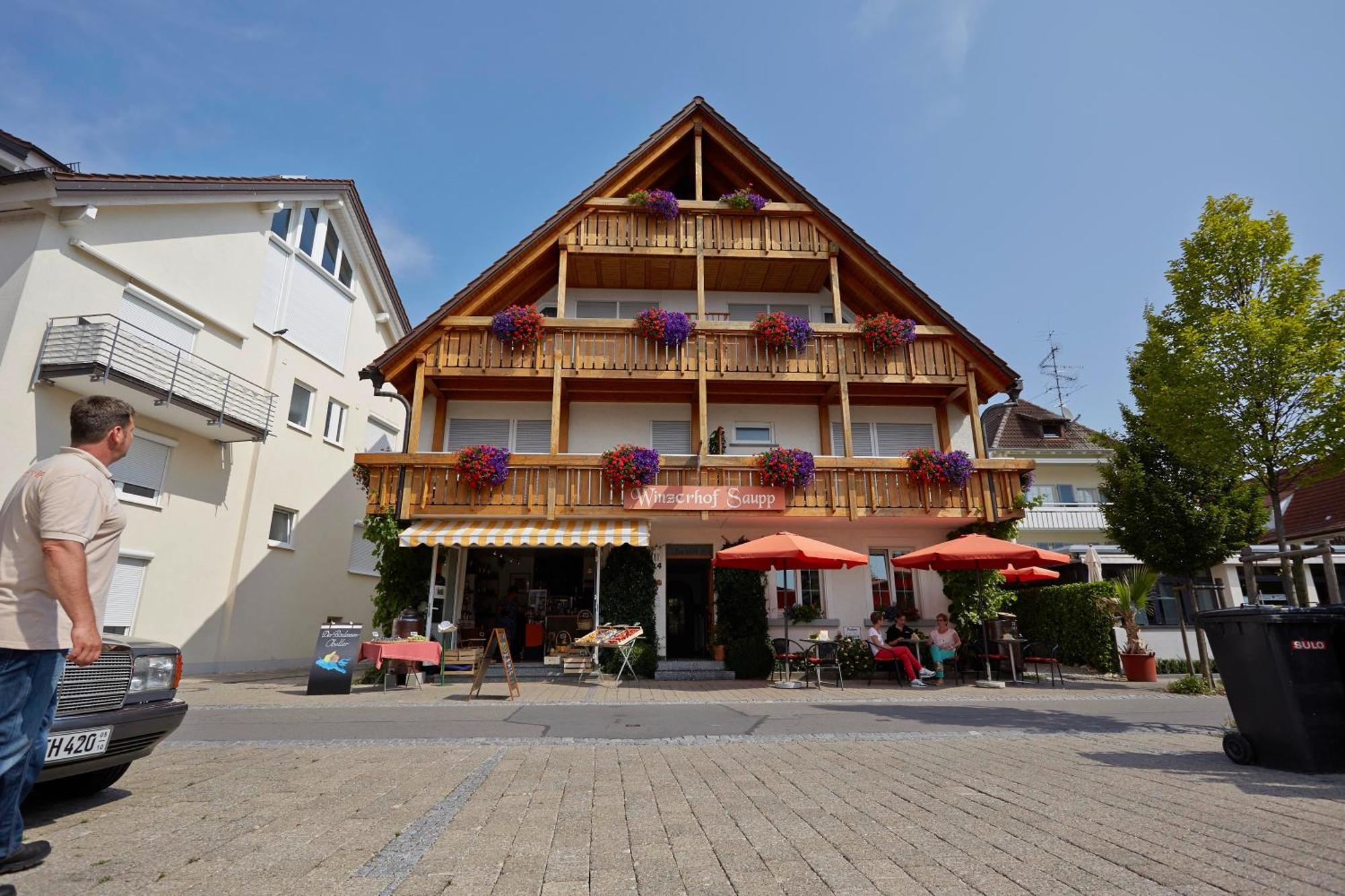 Bed and Breakfast Winzerhof Saupp Hagnau Exterior foto